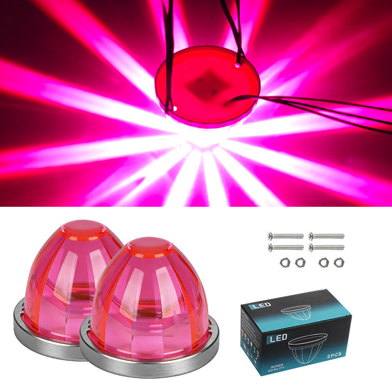 2PCS Plastic Watermelon Shaped LED Marker Lights