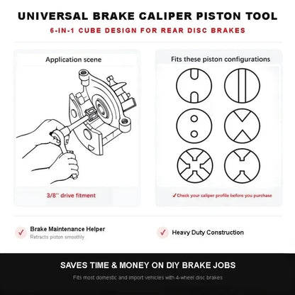 Cube Brake Caliper Compression Tool