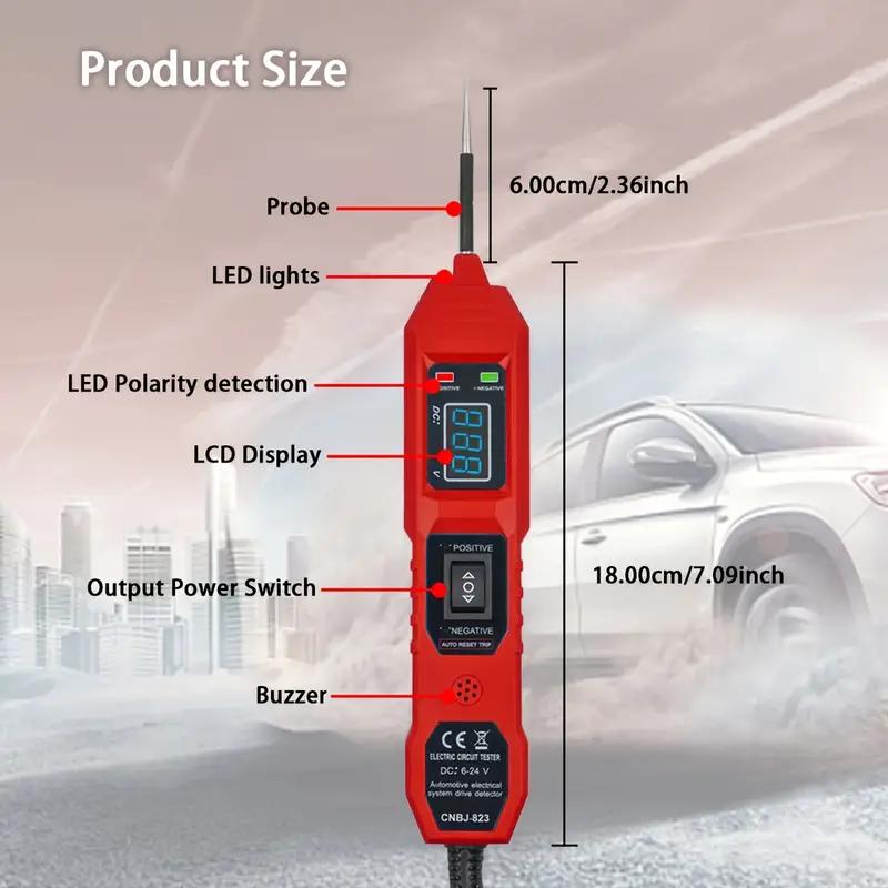 6V-24V DC Automotive Circuit Probe Tester