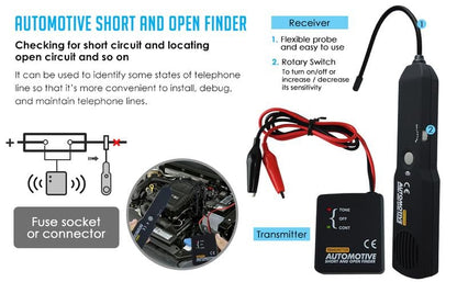EM415 Automotive Electrical Open & Short Finder Circuit Tester