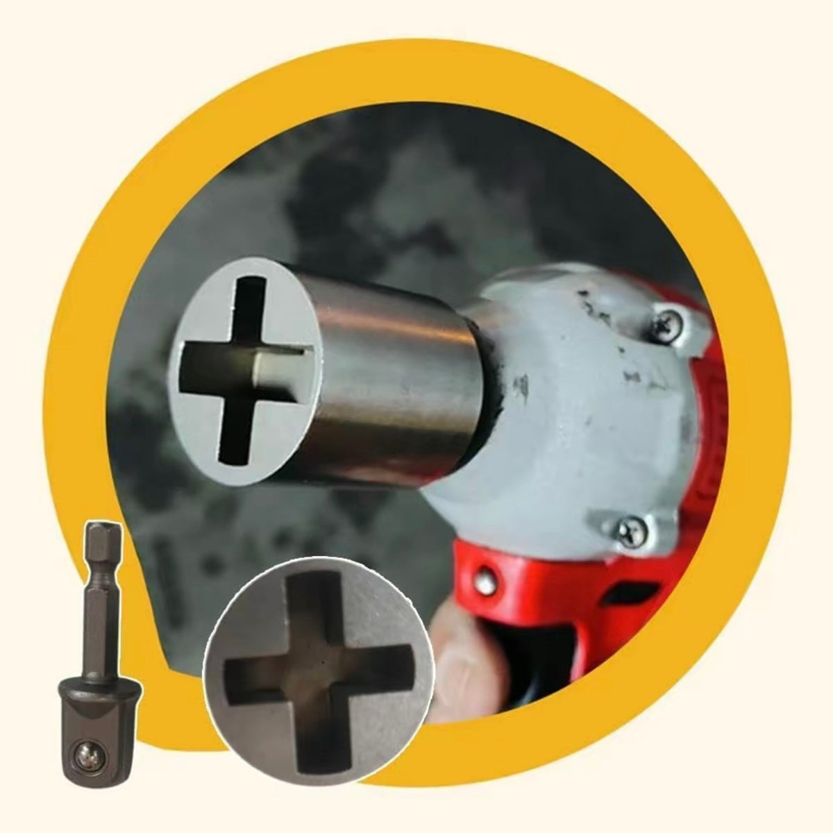 Universal Jack Socket Adapter for Hand Drill