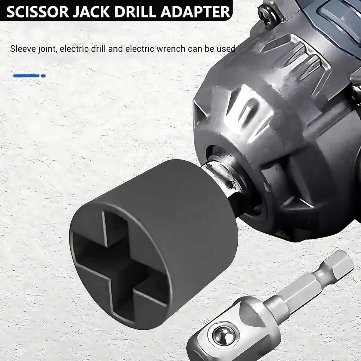 Universal Jack Socket Adapter for Hand Drill