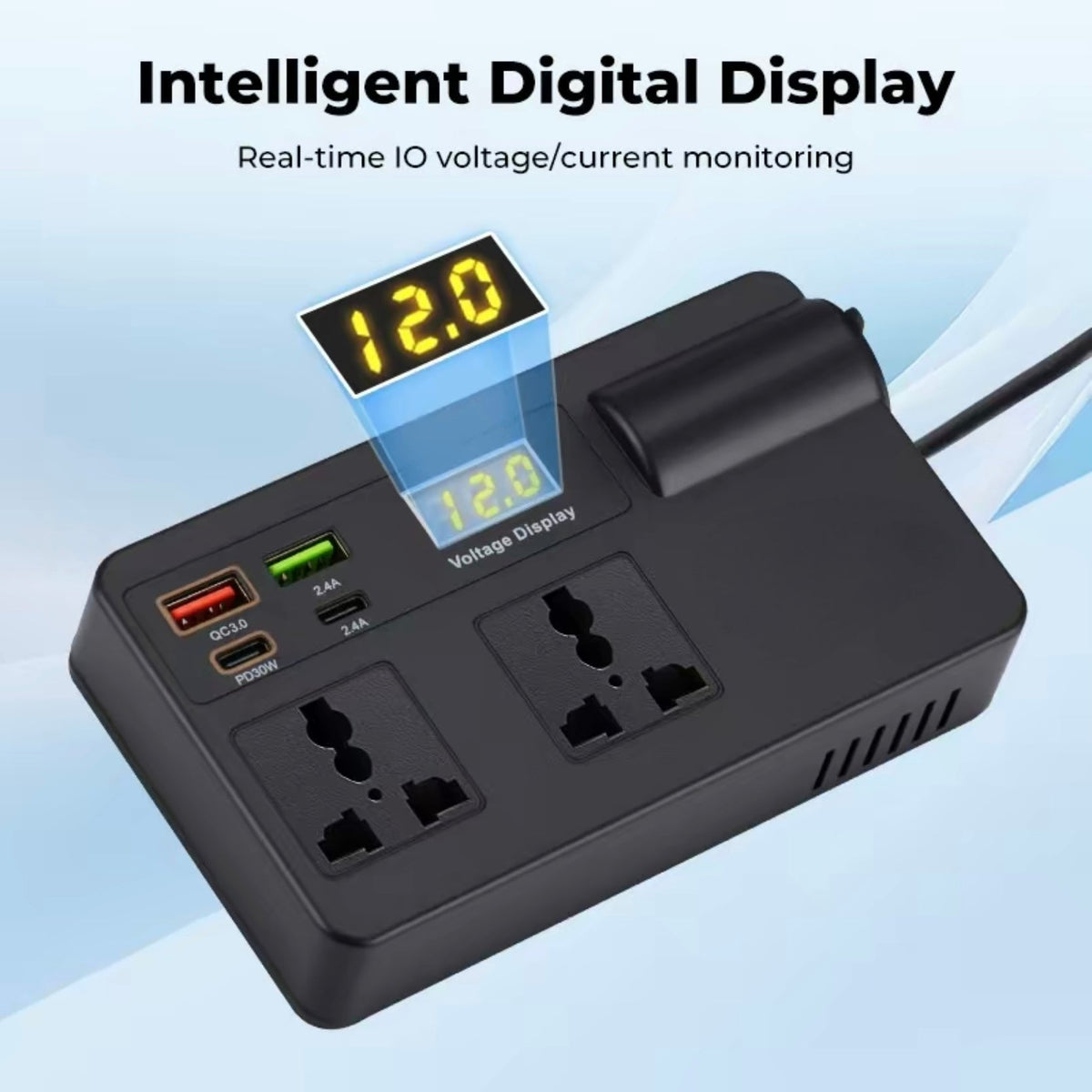 Car Truck Inverter 12V-24V to 220V