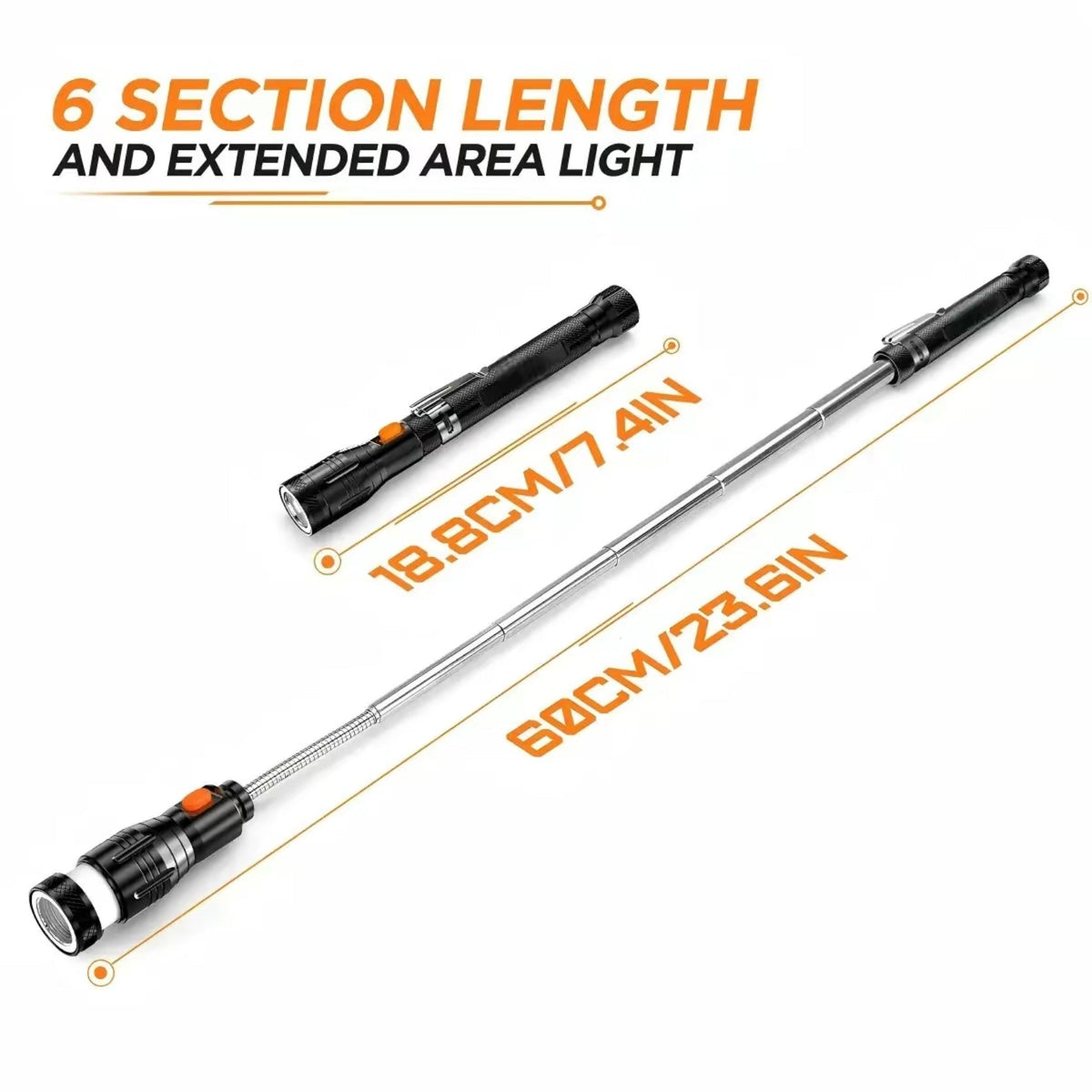 Extendable Magnetic Pickup Tools
