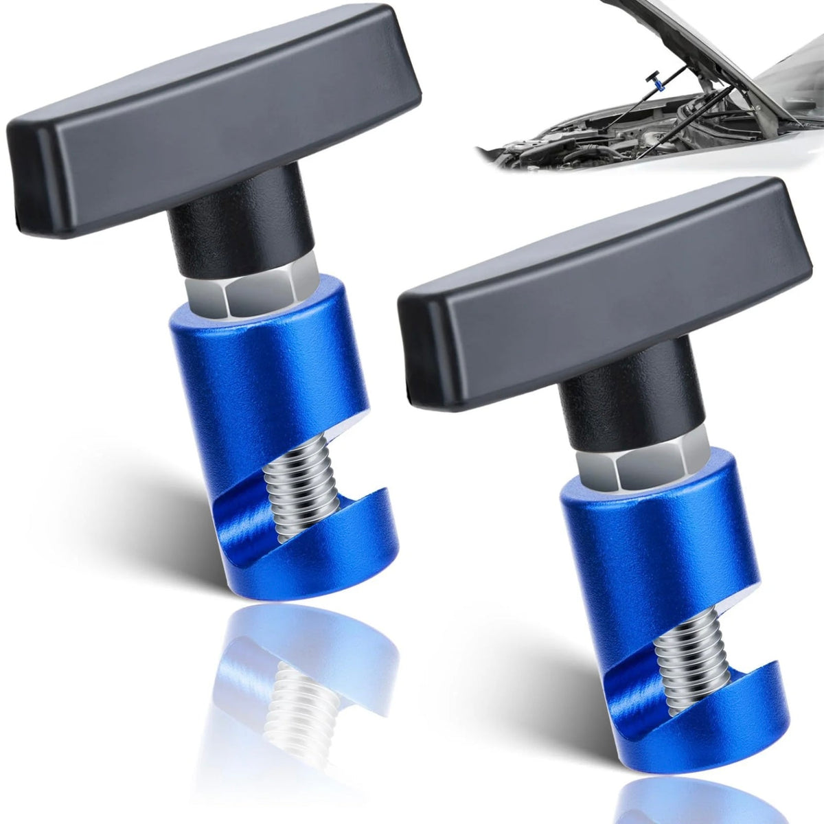 2 PCS Car hood Prop Struts Clamp