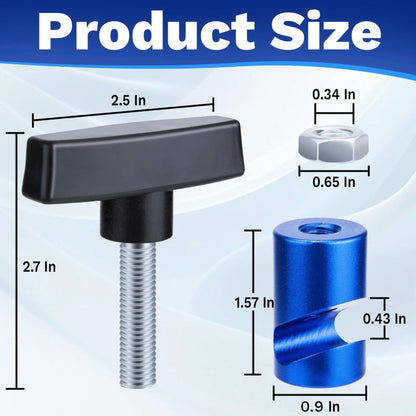 2 PCS Car hood Prop Struts Clamp