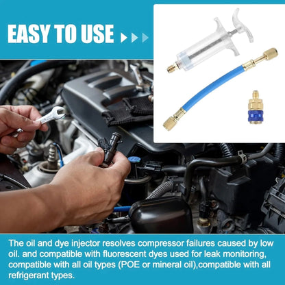Unique Bargains Oil and Dye Injectors Kit