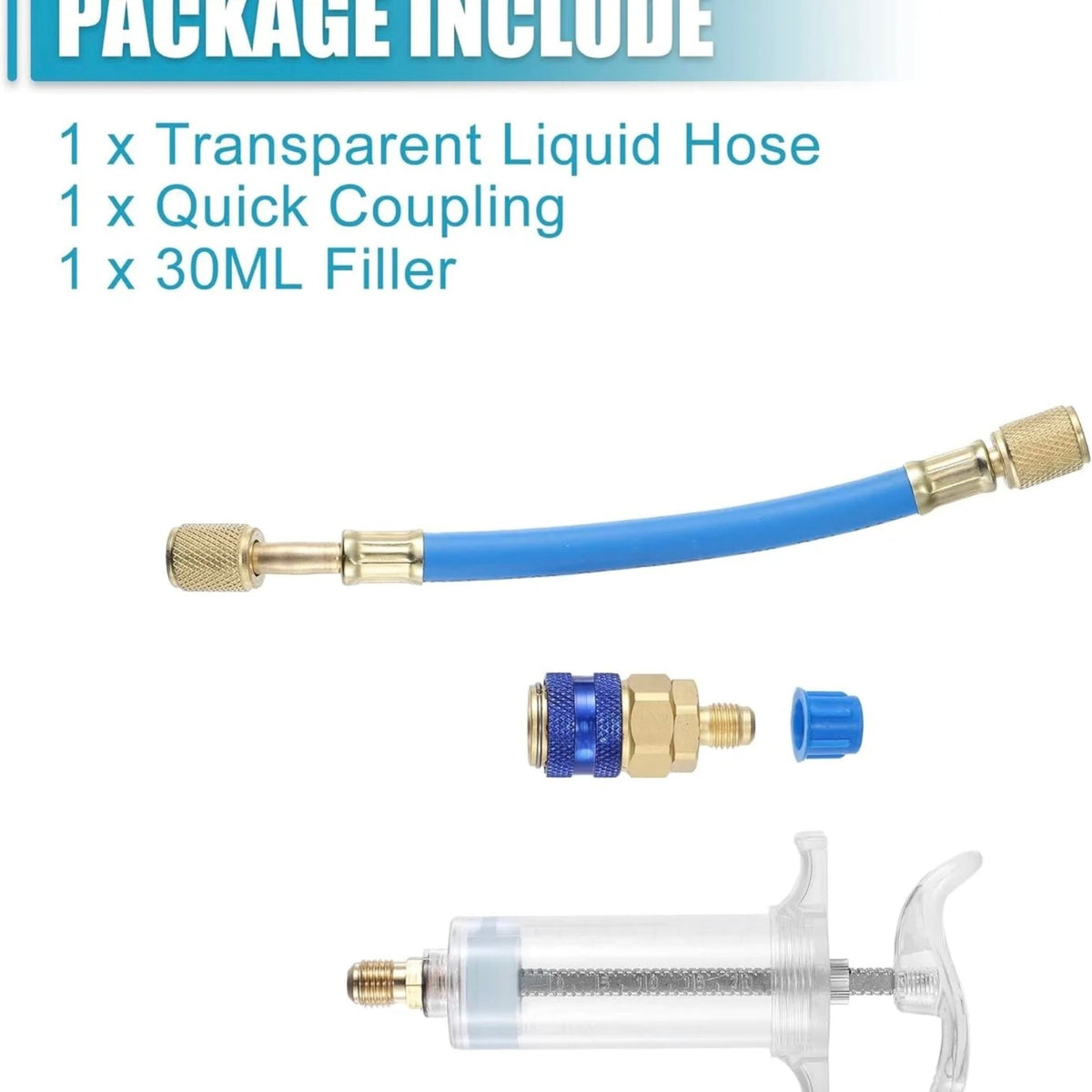 Unique Bargains Oil and Dye Injectors Kit