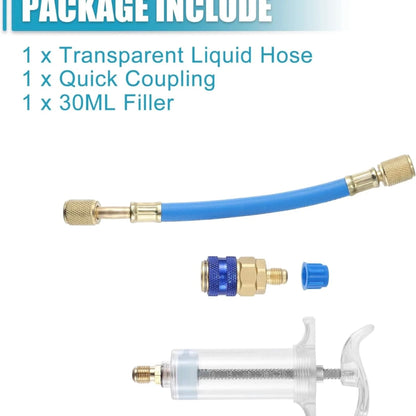 Unique Bargains Oil and Dye Injectors Kit