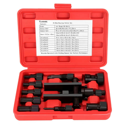 10 Pcs Motorcycle Inner Bearing Puller Set