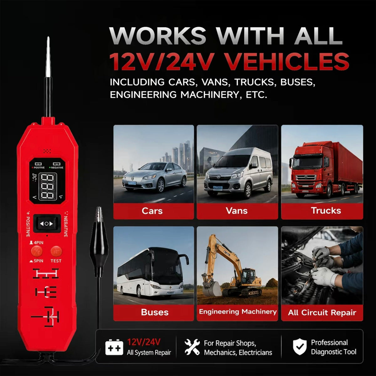 Automotive Circuit & Relay Tester