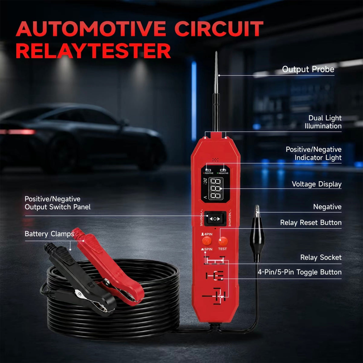 Automotive Circuit & Relay Tester