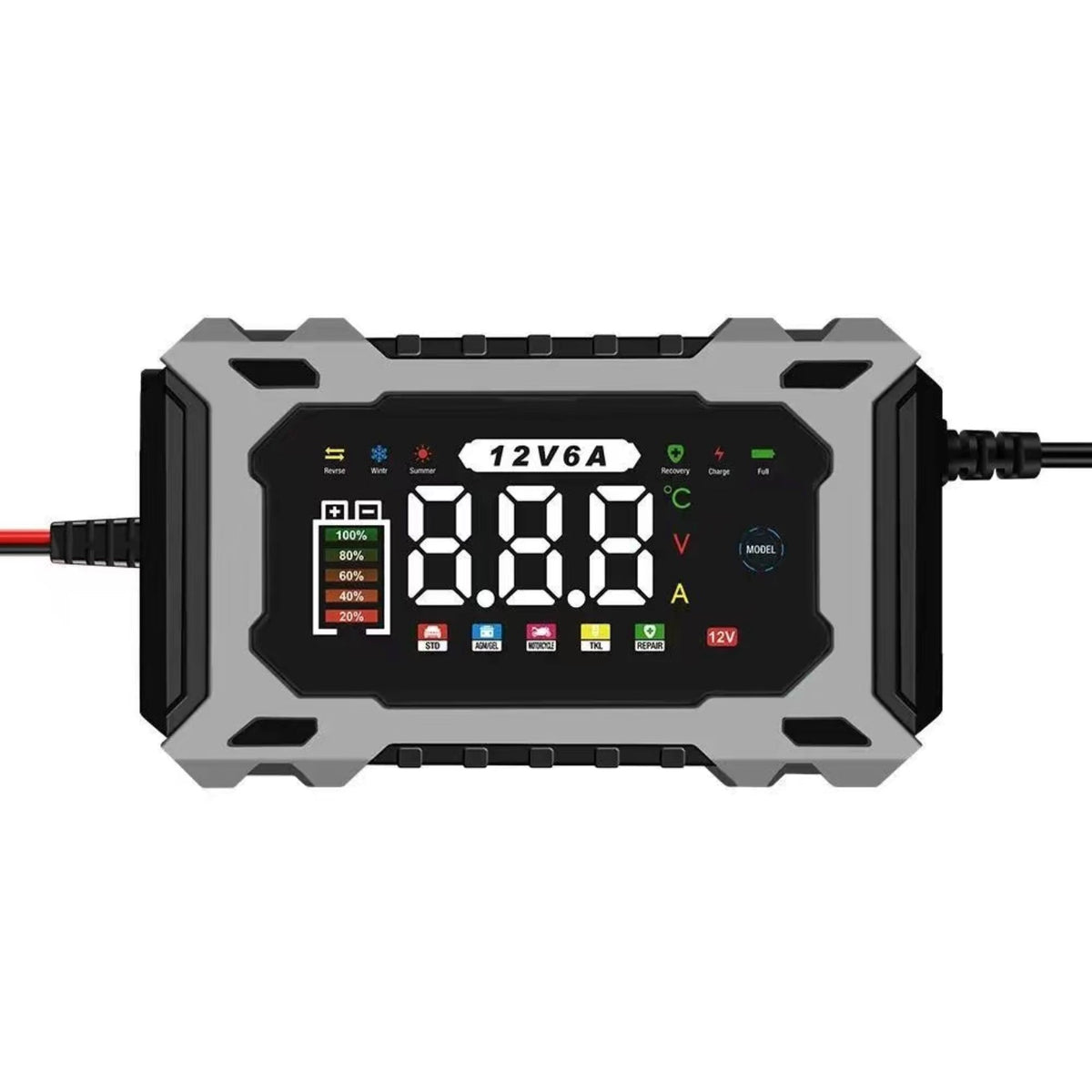 12V6A Smart Battery Charger