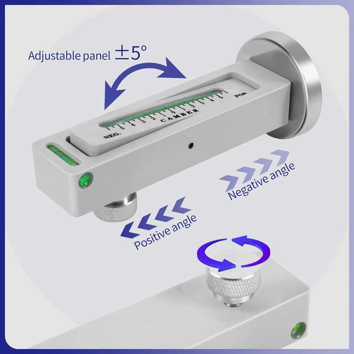 Adjustable Magnetic Gauge Tool