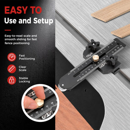 Fast Thin Ripping Guide for Table Saw