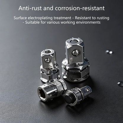 4PCS Square Drive Adapter Set – 1/2", 1/4", 3/8"