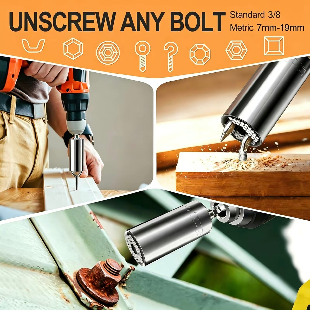 UniversalSocket Tools Gifts for Men