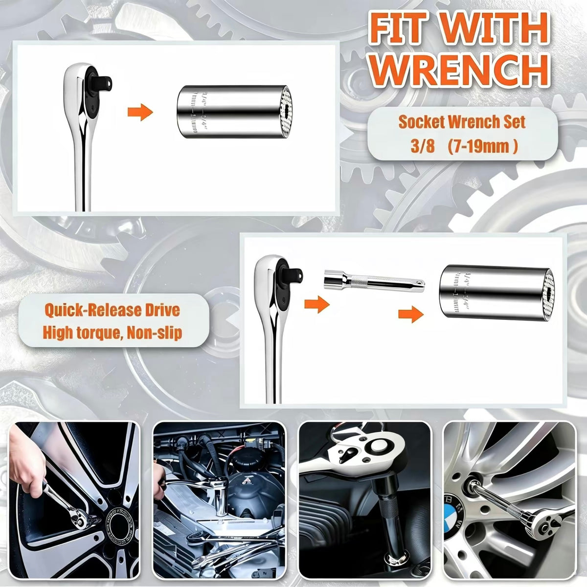 UniversalSocket Tools Gifts for Men