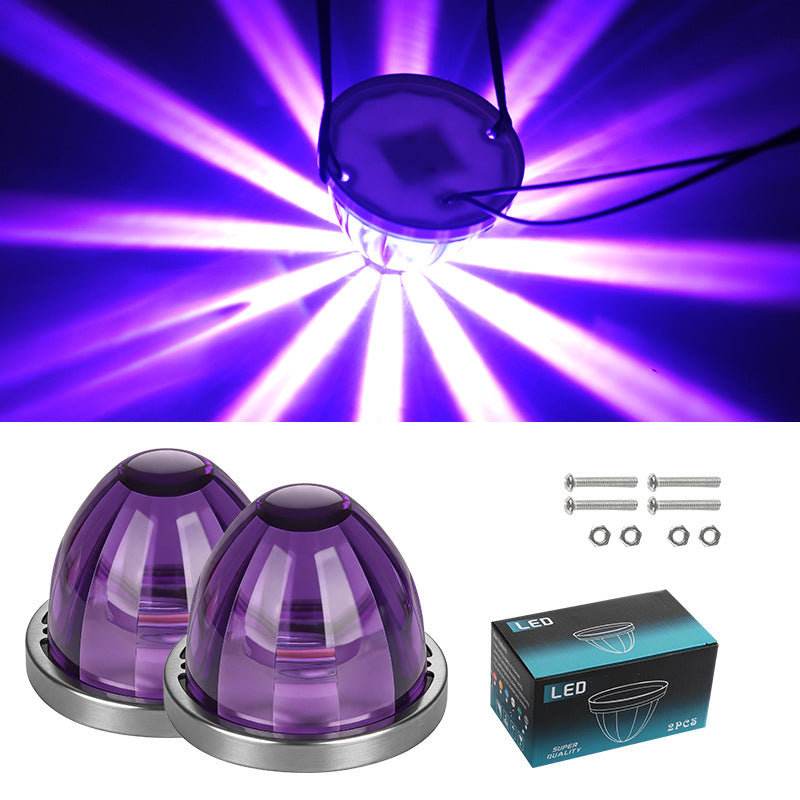 2PCS Plastic Watermelon Shaped LED Marker Lights