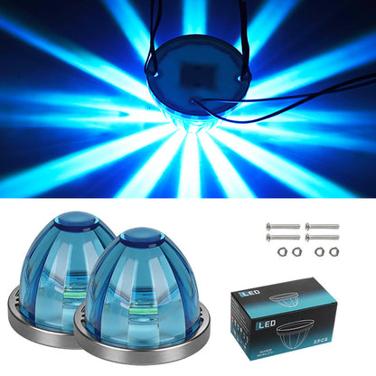 2PCS Plastic Watermelon Shaped LED Marker Lights