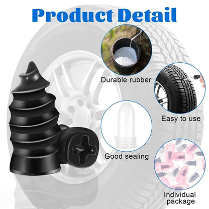 60 Tire Repair Screw Plugs
