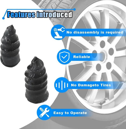 60 Tire Repair Screw Plugs
