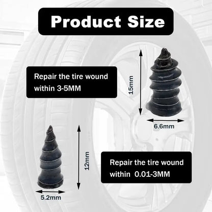 60 Tire Repair Screw Plugs