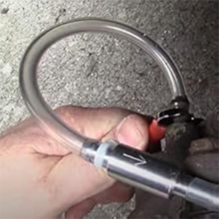 Brake Bleeder Hose One Way Check Valve