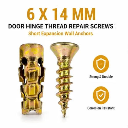 6*14mm Door Hinge Thread Repair Screws