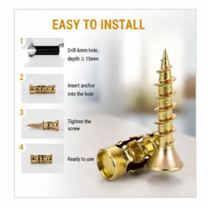 6*14mm Door Hinge Thread Repair Screws
