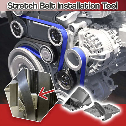 2Pcs Stretch Belt Remover & Installer Tool