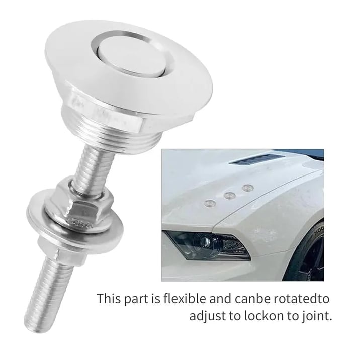 4Pcs Universal Aluminum Quick-Release Lock Latches