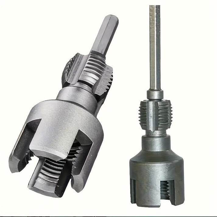 PVC Pipe Threading Tool Kit – Dual Inner/Outer Thread Cutter