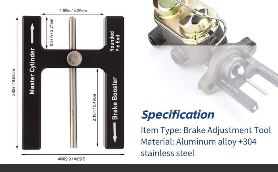 Brake Booster Adjustment Tool