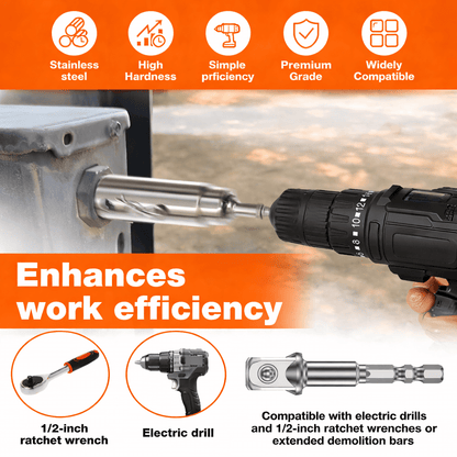 Trailer jack Drill Adapter