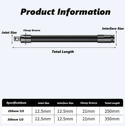 Flexible Socket Ratchet Wrench