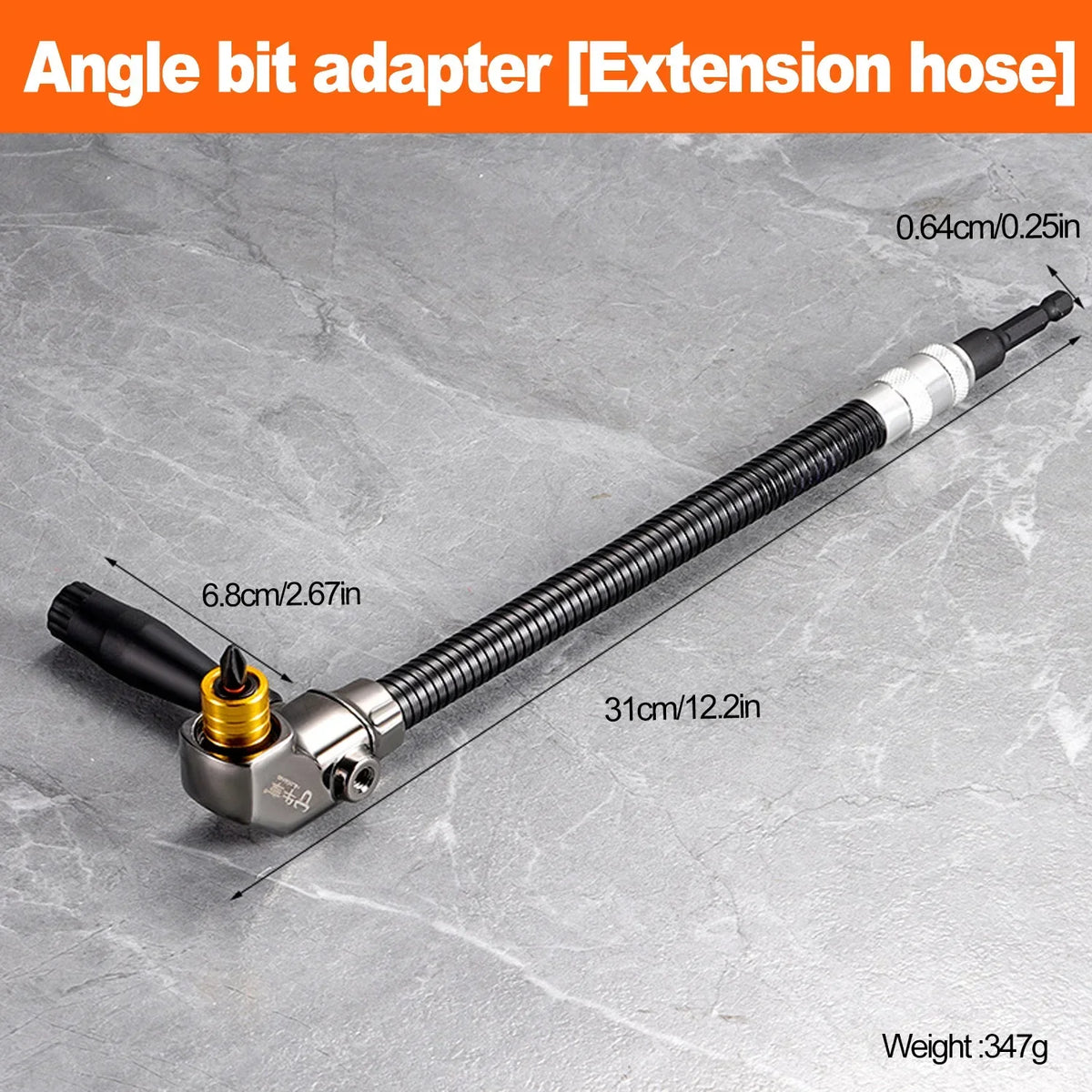 90°/105° Right Angle Drill Attachment