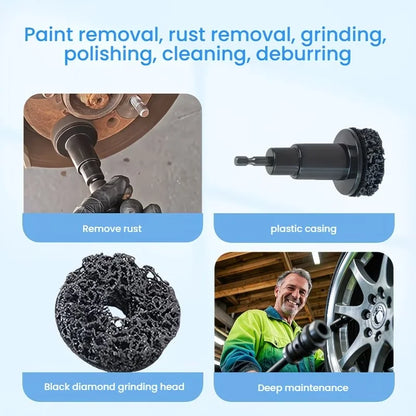 Wheel Hub & Brake Rust Removal Tool Kit