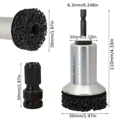 Wheel Hub & Brake Rust Removal Tool Kit