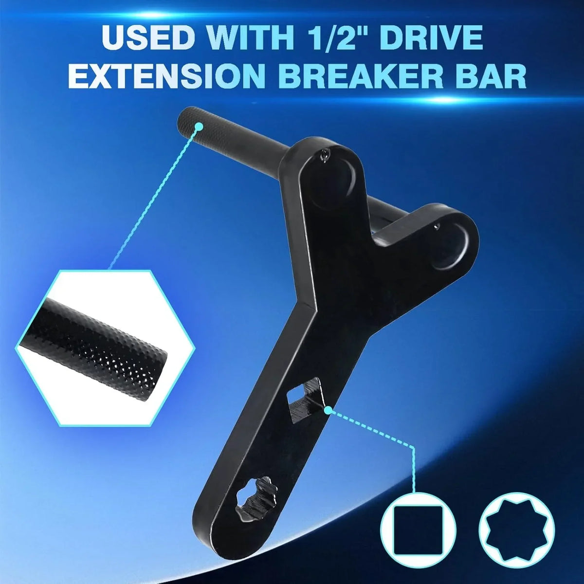 Heavy-Duty Lower Control Arm Prying Tool