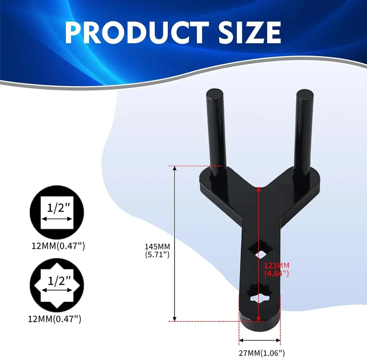 Heavy-Duty Lower Control Arm Prying Tool
