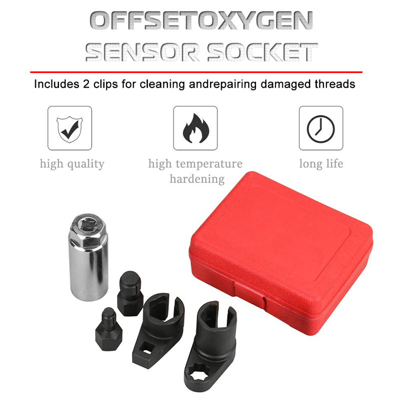 Automotive O₂ Sensor Offset Socket & Thread Chaser